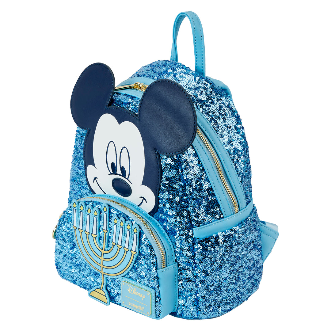 Disney Mickey Happy Hanukkah Menorah Mini Backpack