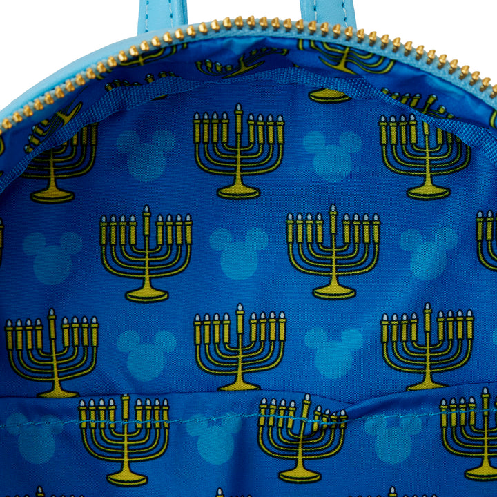 Disney Mickey Happy Hanukkah Menorah Mini Backpack