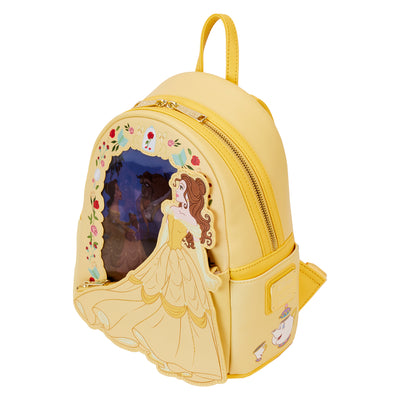 Loungefly Disney Princess The Beauty and the Beast Belle Lenticular Mini Backpack