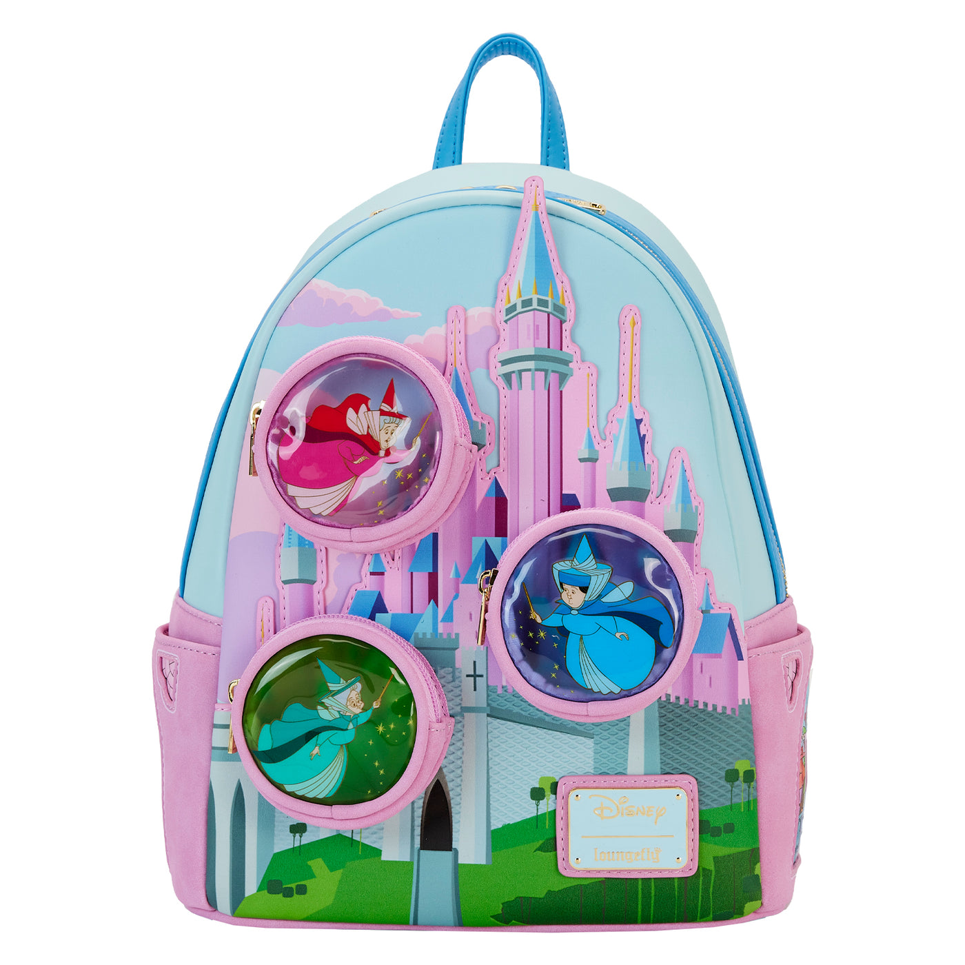 Disney Sleeping Beauty Stained Glass Castle Mini Backpack