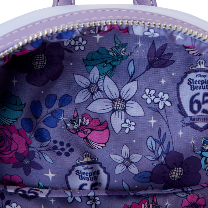 Loungefly Disney Sleeping Beauty 65th Anniversary Mini Backpack