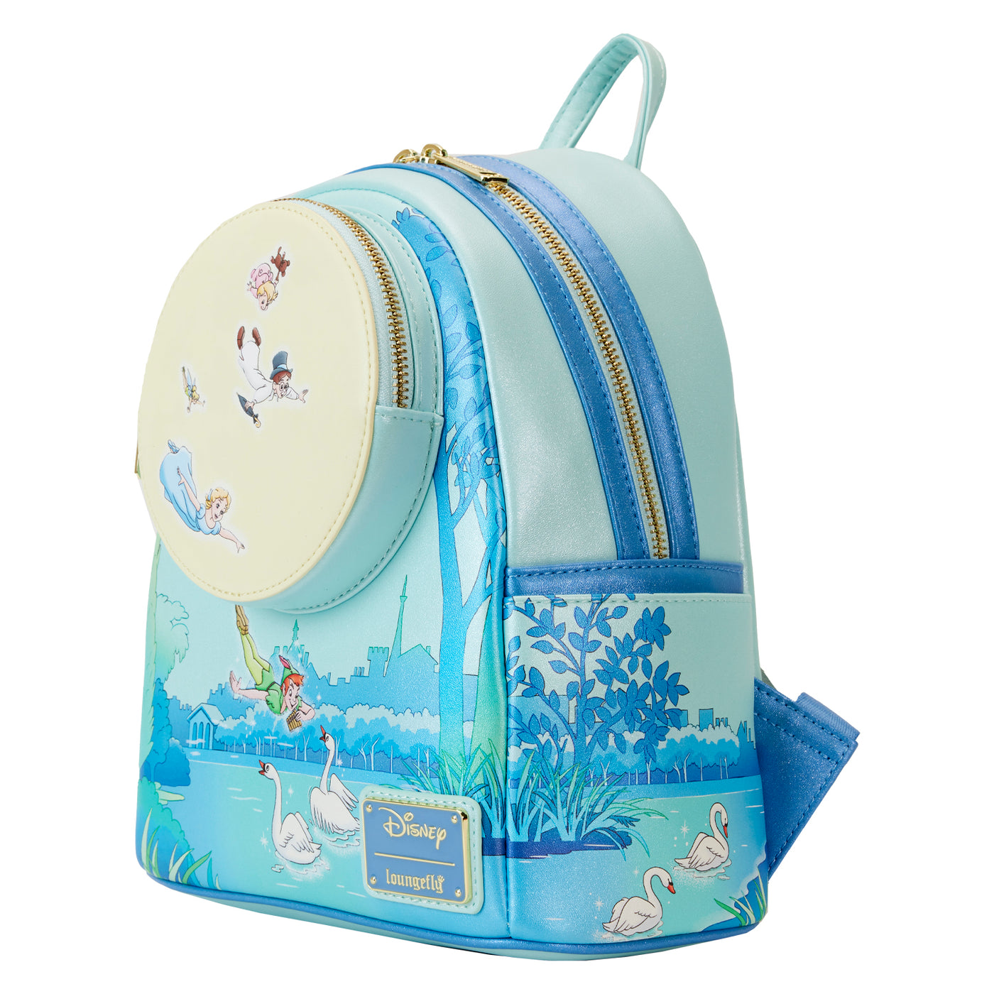 Loungefly Disney Peter Pan You Can Fly Glow in the Dark Mini Backpack