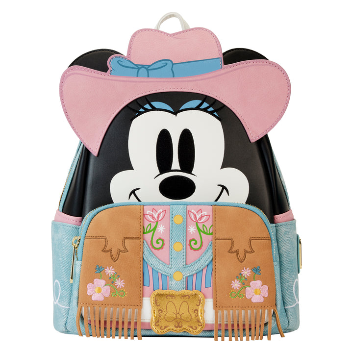 Loungefly Disney Western Minnie Mouse Cosplay Mini Backpack