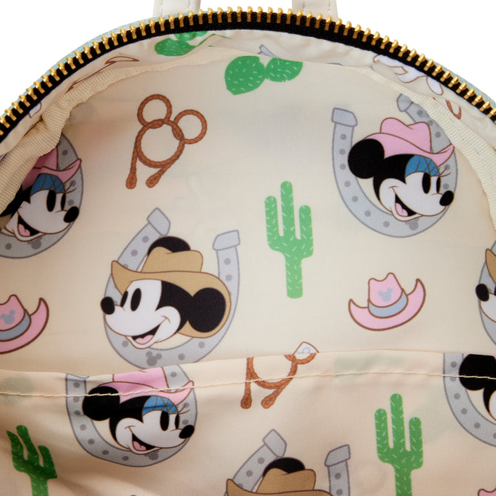 Loungefly Disney Western Minnie Mouse Cosplay Mini Backpack