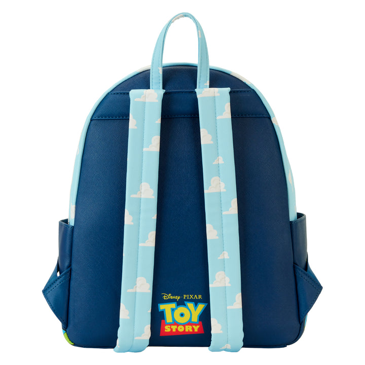 Loungefly Disney Pixar Toy Story Movie Collab Triple Pocket Mini Backpack