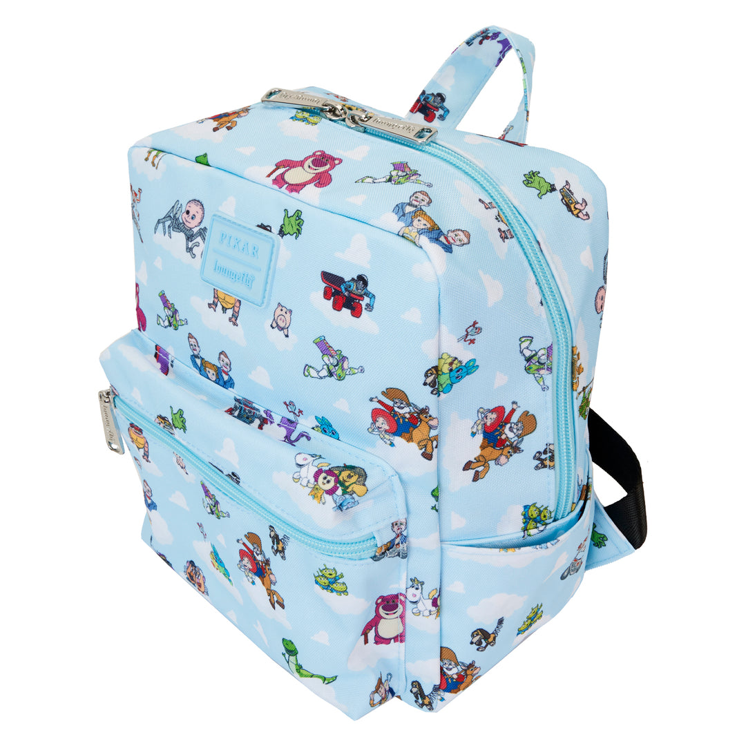 Loungefly Disney Pixar Toy Story Movie Collab AOP Nylon Mini Backpack