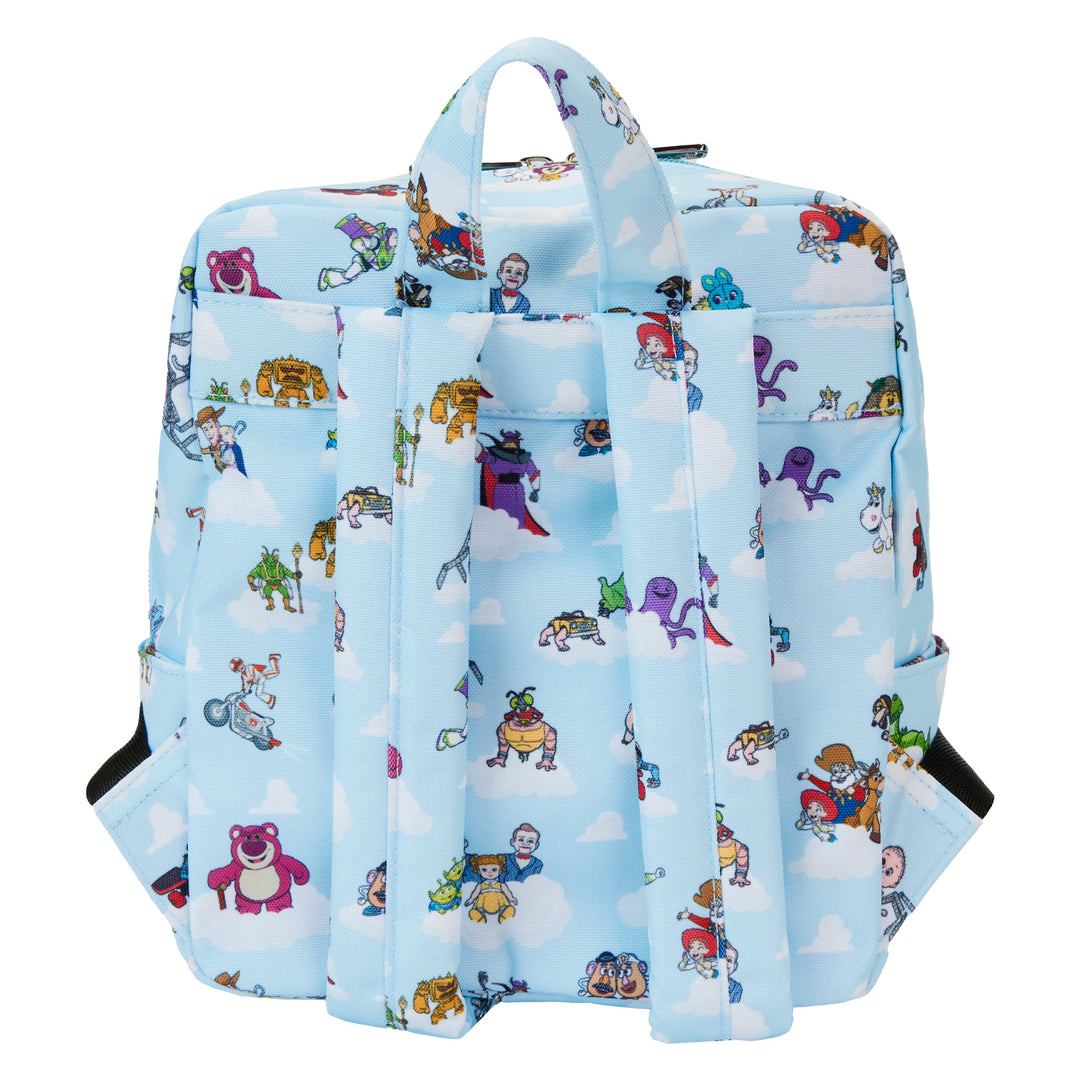 Loungefly Disney Pixar Toy Story Movie Collab AOP Nylon Mini Backpack