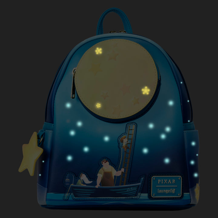 Loungefly Disney Pixar La Luna Moon Glow in the Dark Mini Backpack