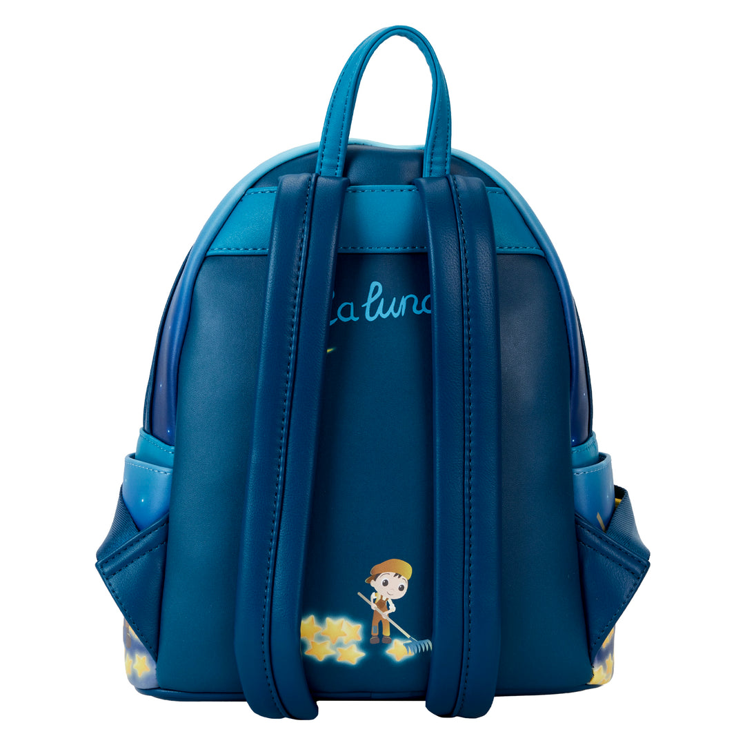 Loungefly Disney Pixar La Luna Moon Glow in the Dark Mini Backpack