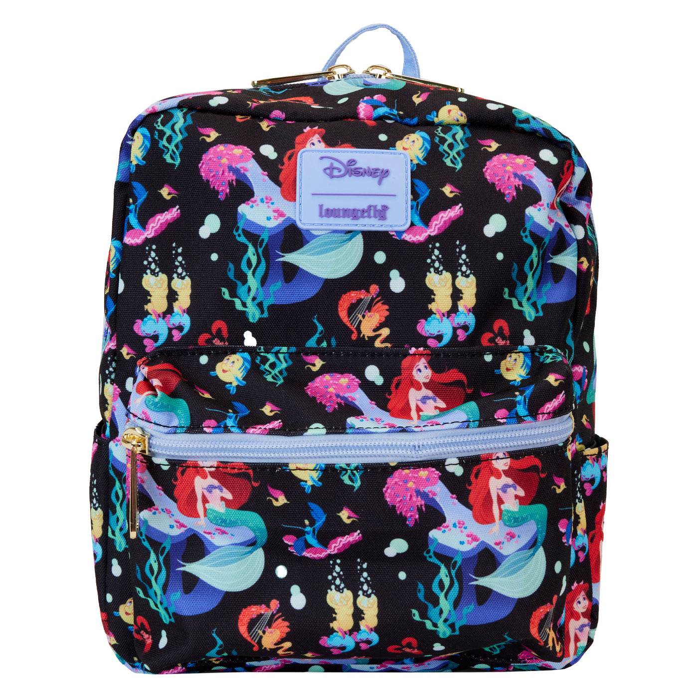 Loungefly Disney The Little Mermaid 35th Anniversary AOP Nylon Mini Backpack