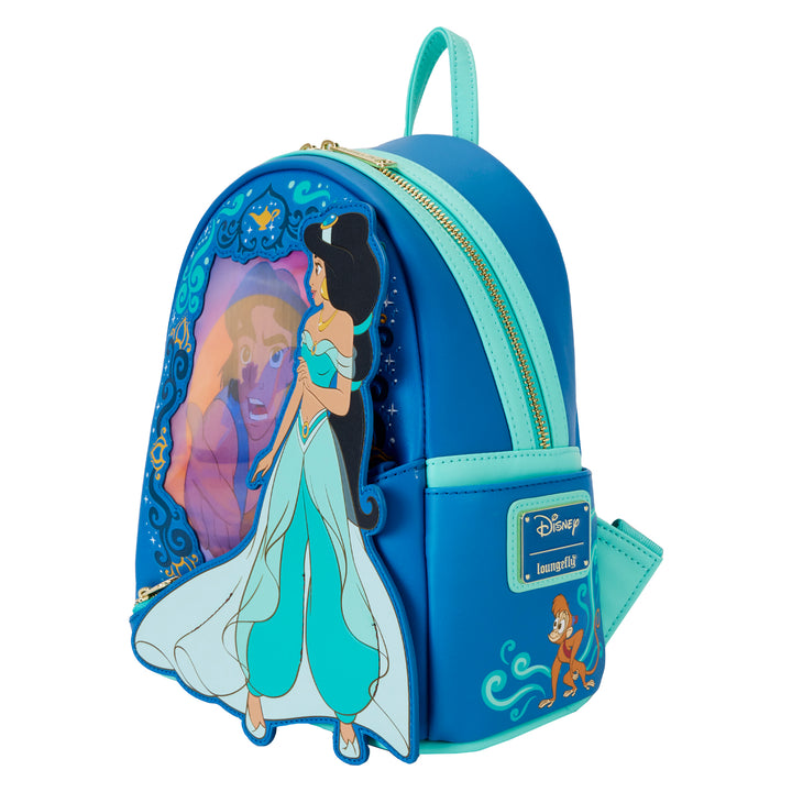 Loungefly Disney Princess Jasmine Lenticular Mini Backpack