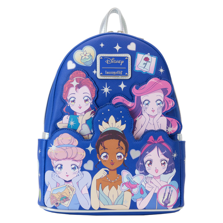 Loungefly Disney Princess Manga Style Mini Backpack