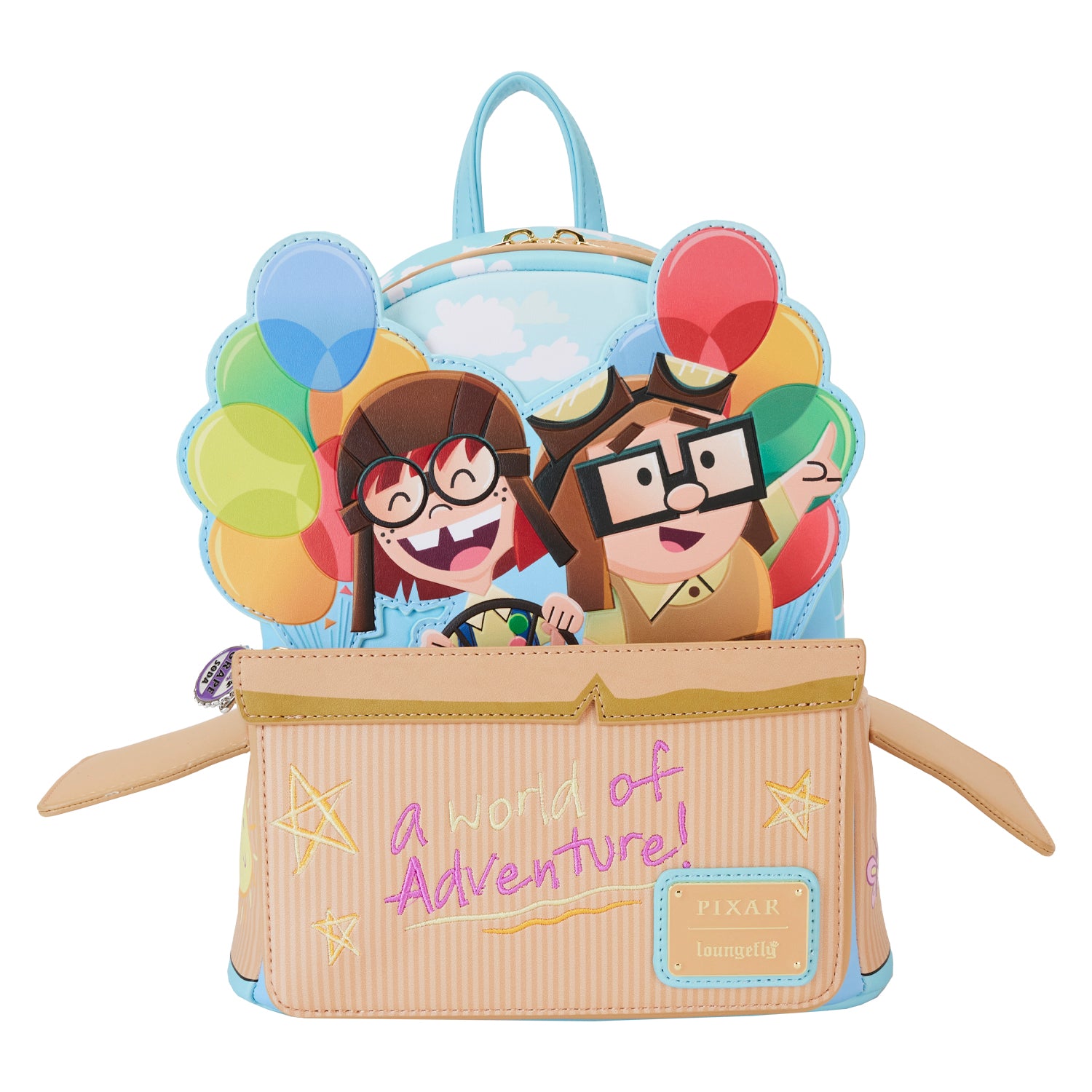 Loungefly Disney orders Pixar Up Carl & Ellie's Lifetime Mini Backpack New