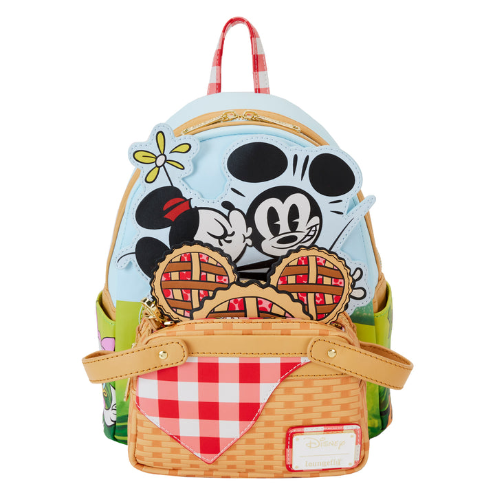 Loungefly Disney Mickey and Friends Picnic  Mini Backpack