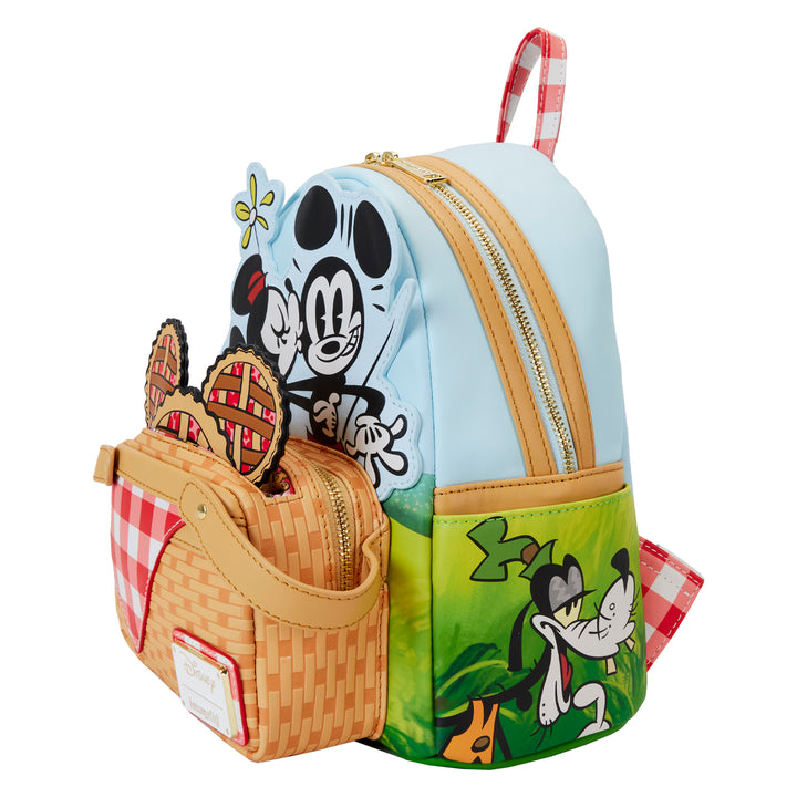 Loungefly Disney Mickey and Friends Picnic  Mini Backpack