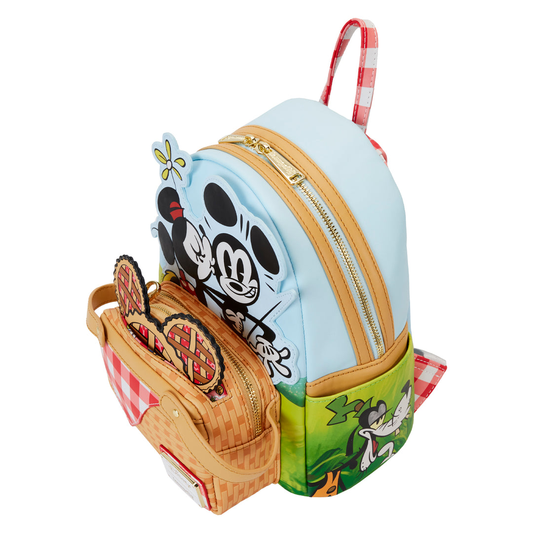 Loungefly Disney Mickey and Friends Picnic  Mini Backpack