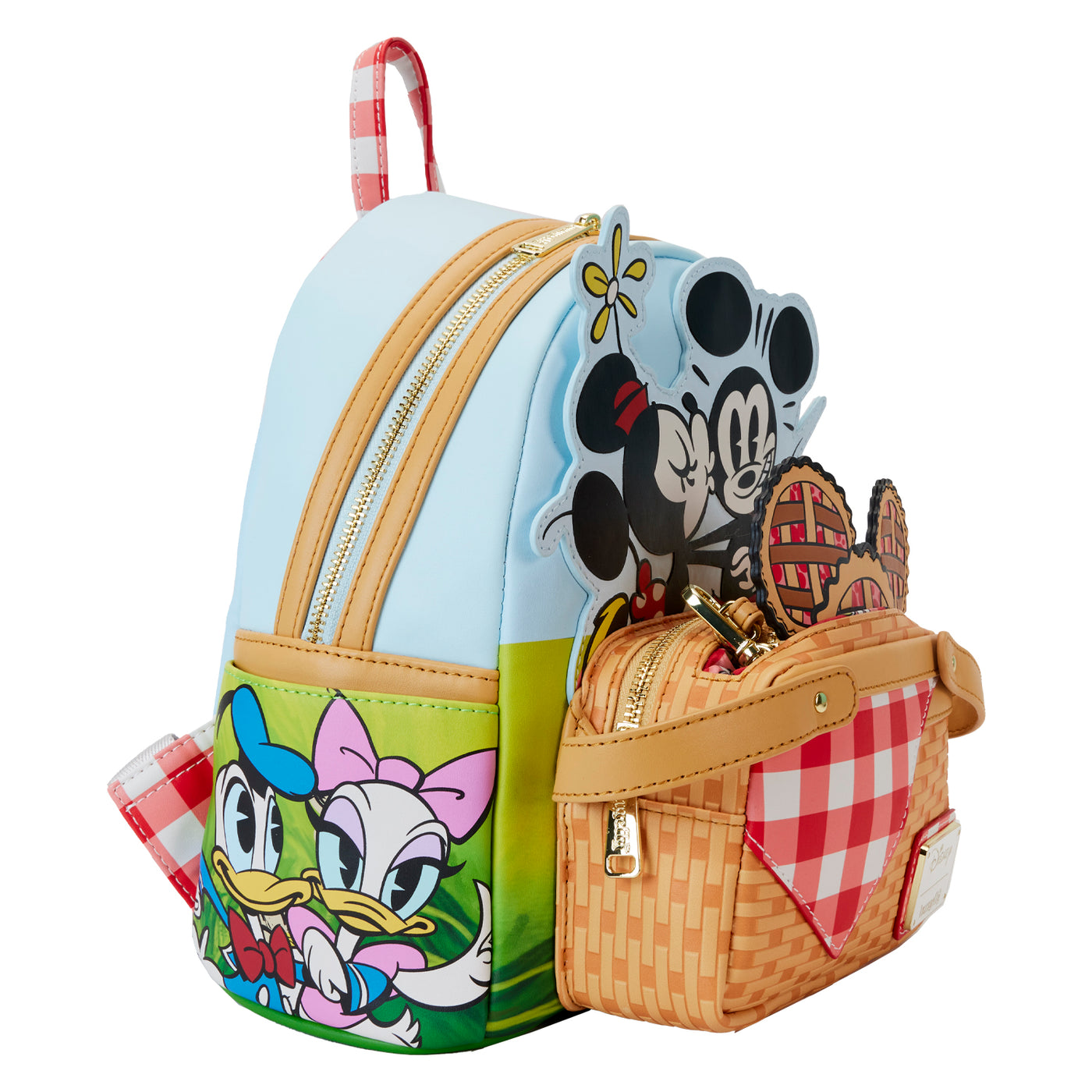 Loungefly Disney Mickey and Friends Picnic  Mini Backpack