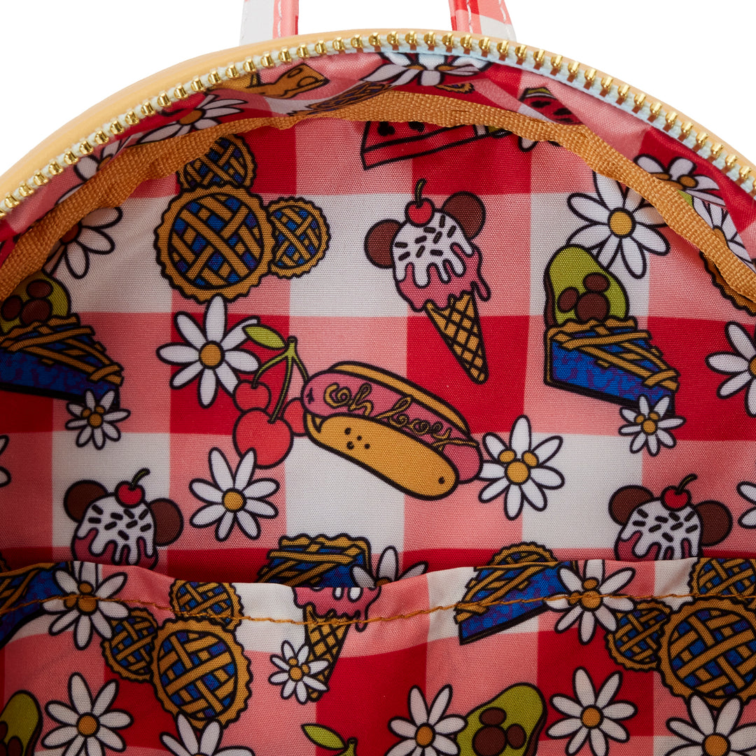 disney rose gold mini backpack Parks Exclusive - LoungefIy Loungefly Disney Beauty and The