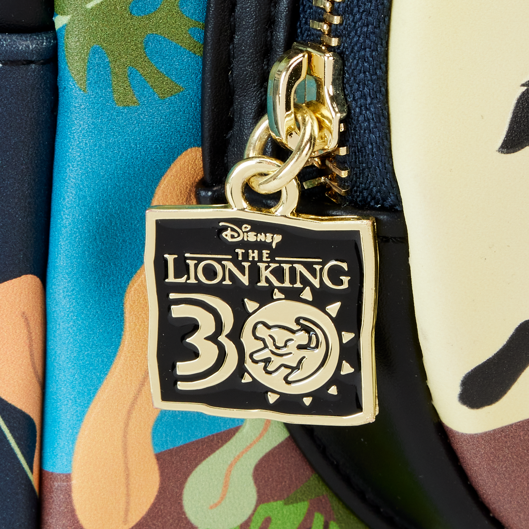 Loungefly Disney The Lion King 30th Anniversary Hakuna Matata Silhouette Glow in the Dark and Light Up Mini Backpack