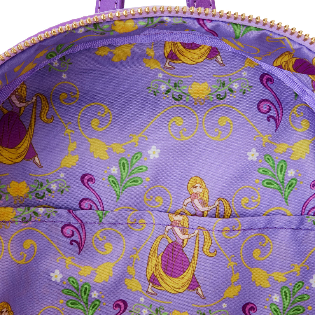 Loungefly Disney Tangled Rapunzel Lenticular Mini Backpack