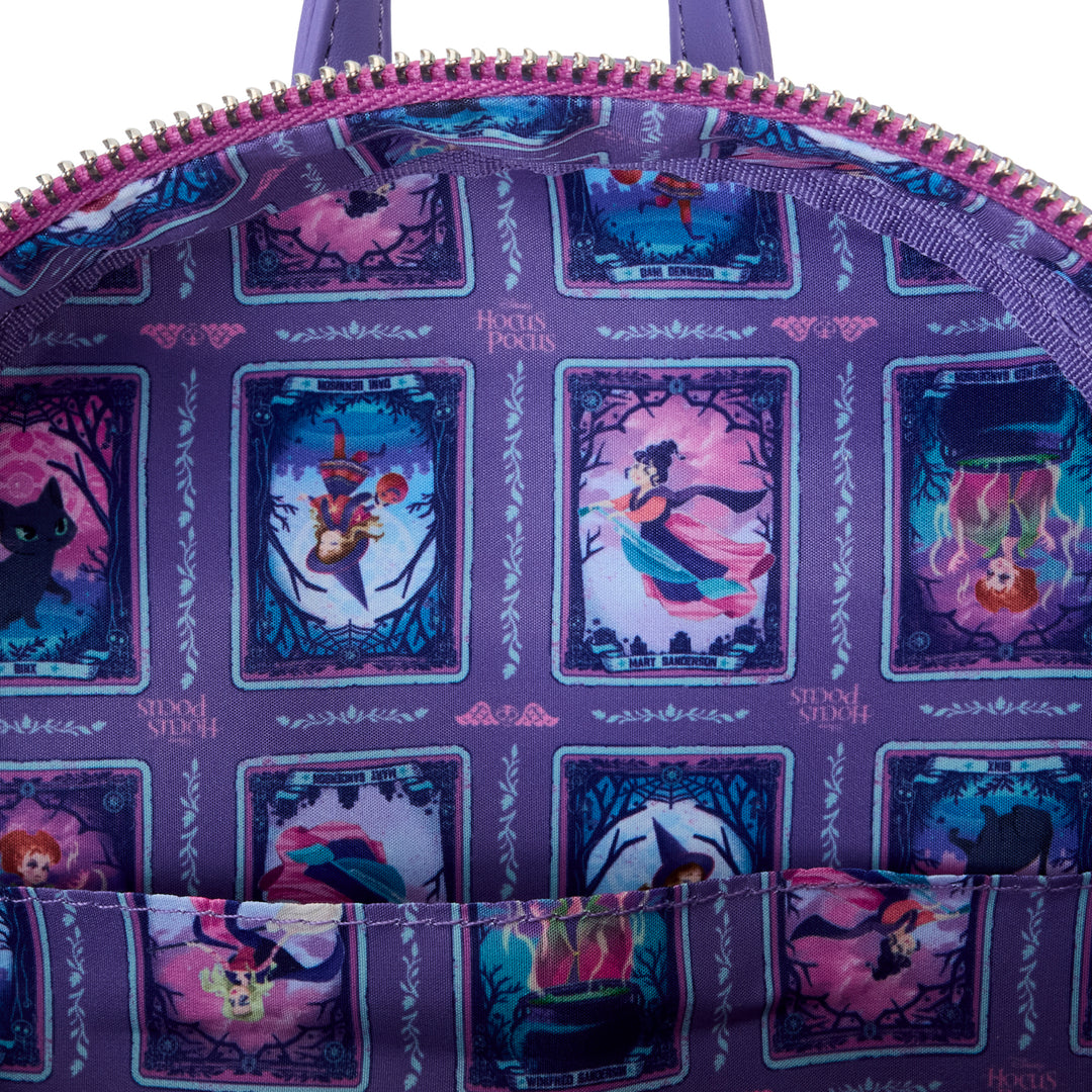 Loungefly Disney Hocus Pocus Tarot Binx Mini Backpack