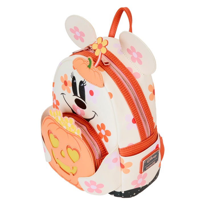 Loungefly Disney Minnie Ghost Halloween Glow in the Dark Mini Backpack