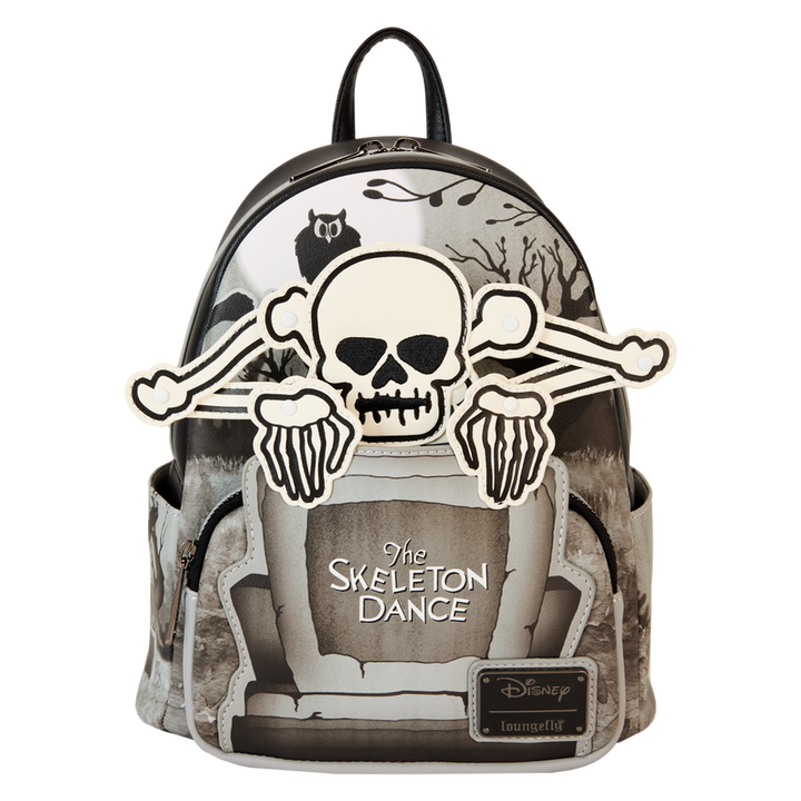 Loungefly Disney The Skeleton Dance 95th Anniversary Glow in the Dark Mini Backpack - Default Title