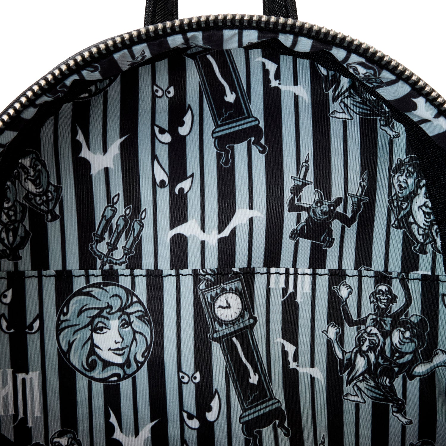 Loungefly Disney Parks store Haunted Mansion Glow in the Dark Mini Backpack