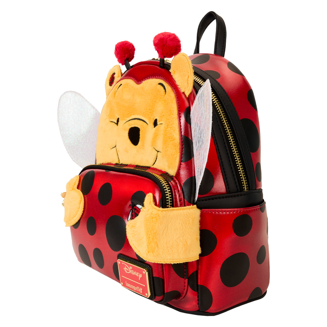 Loungefly Disney Winnie the Pooh Ladybug Pooh Cosplay Mini Backpack