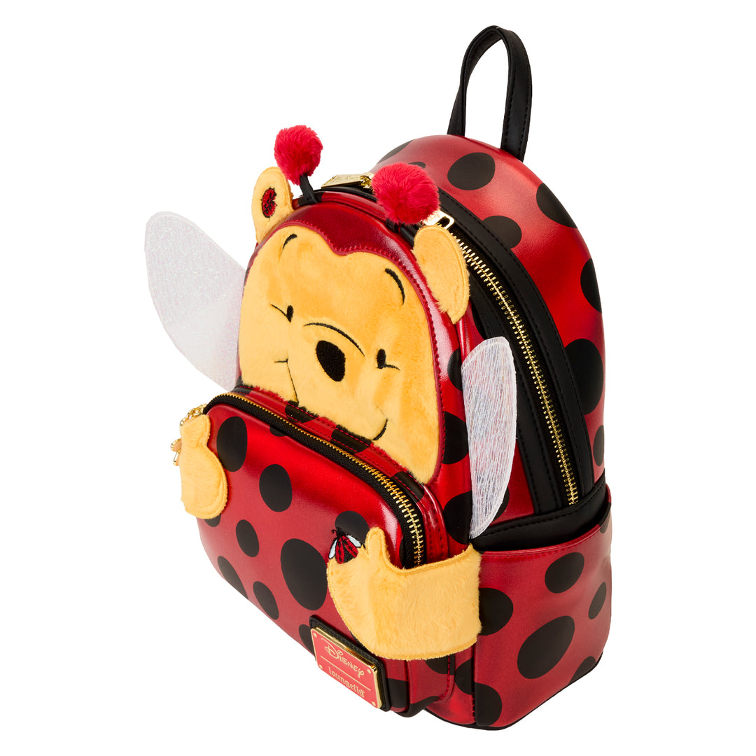 Loungefly Disney Winnie the Pooh Ladybug Pooh Cosplay Mini Backpack