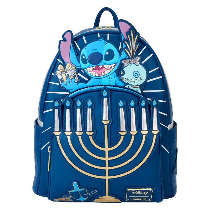 Loungefly Disney Lilo & Stitch Light-up Menorah Mini Backpack