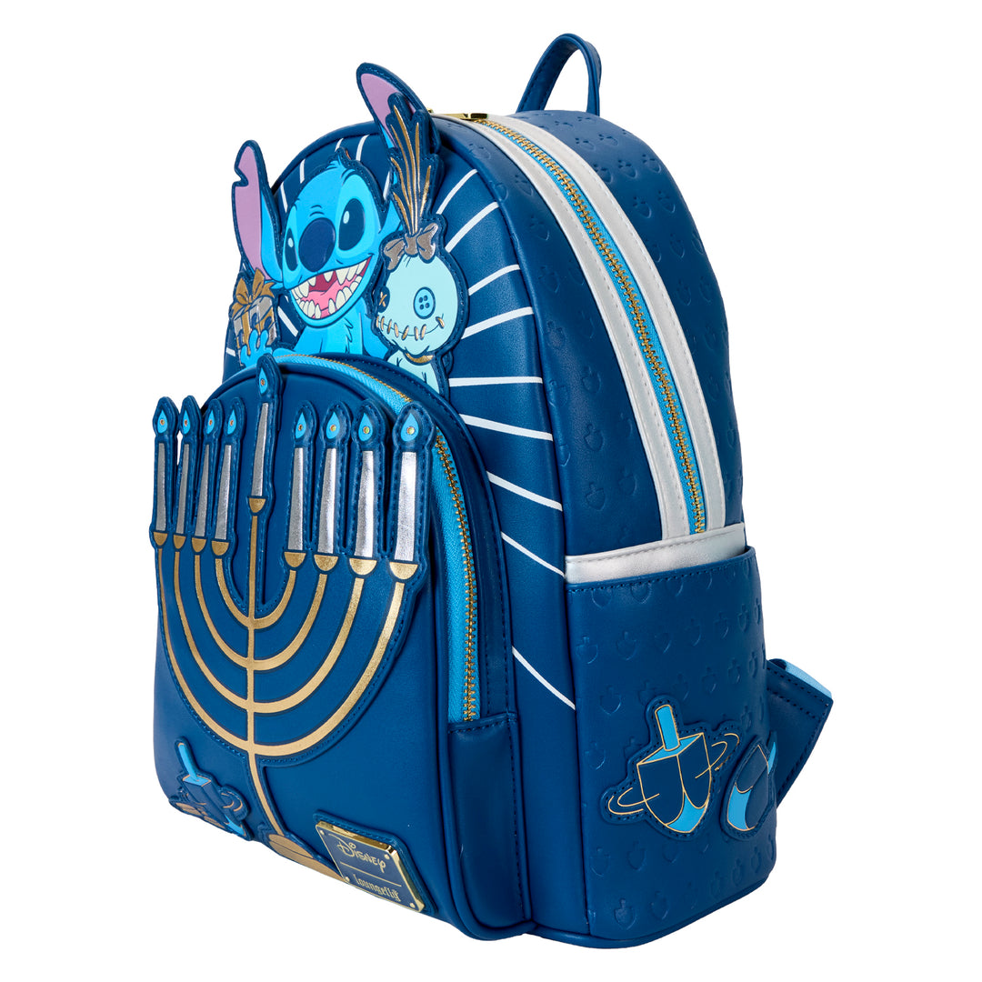 Loungefly Disney Lilo & Stitch Light-up Menorah Mini Backpack