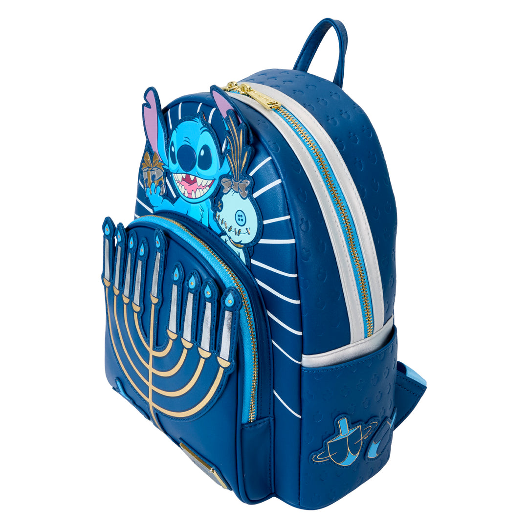 Loungefly Disney Lilo & Stitch Light-up Menorah Mini Backpack