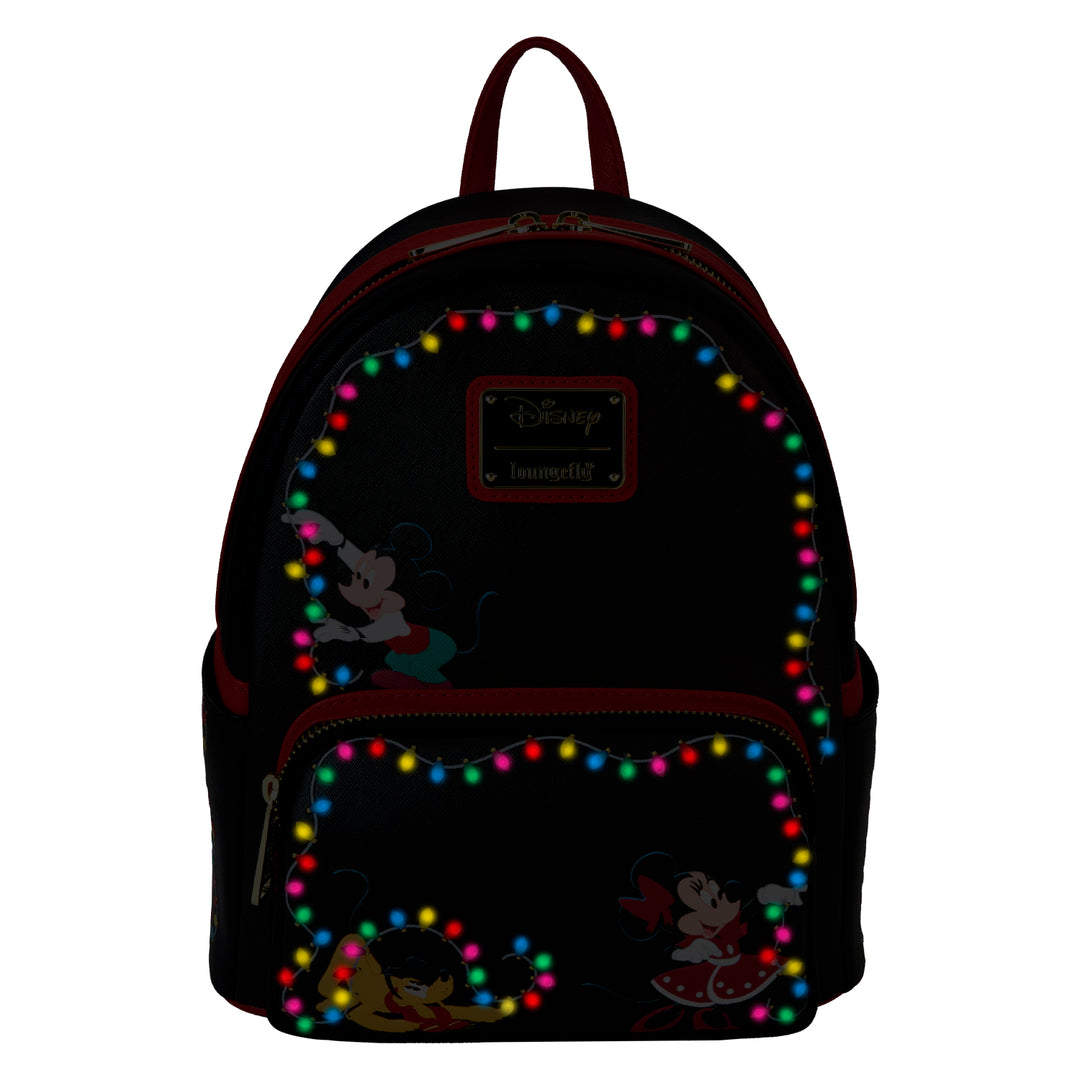 Loungefly Disney Mickey & Friends Light-up Decorations Mini Backpack