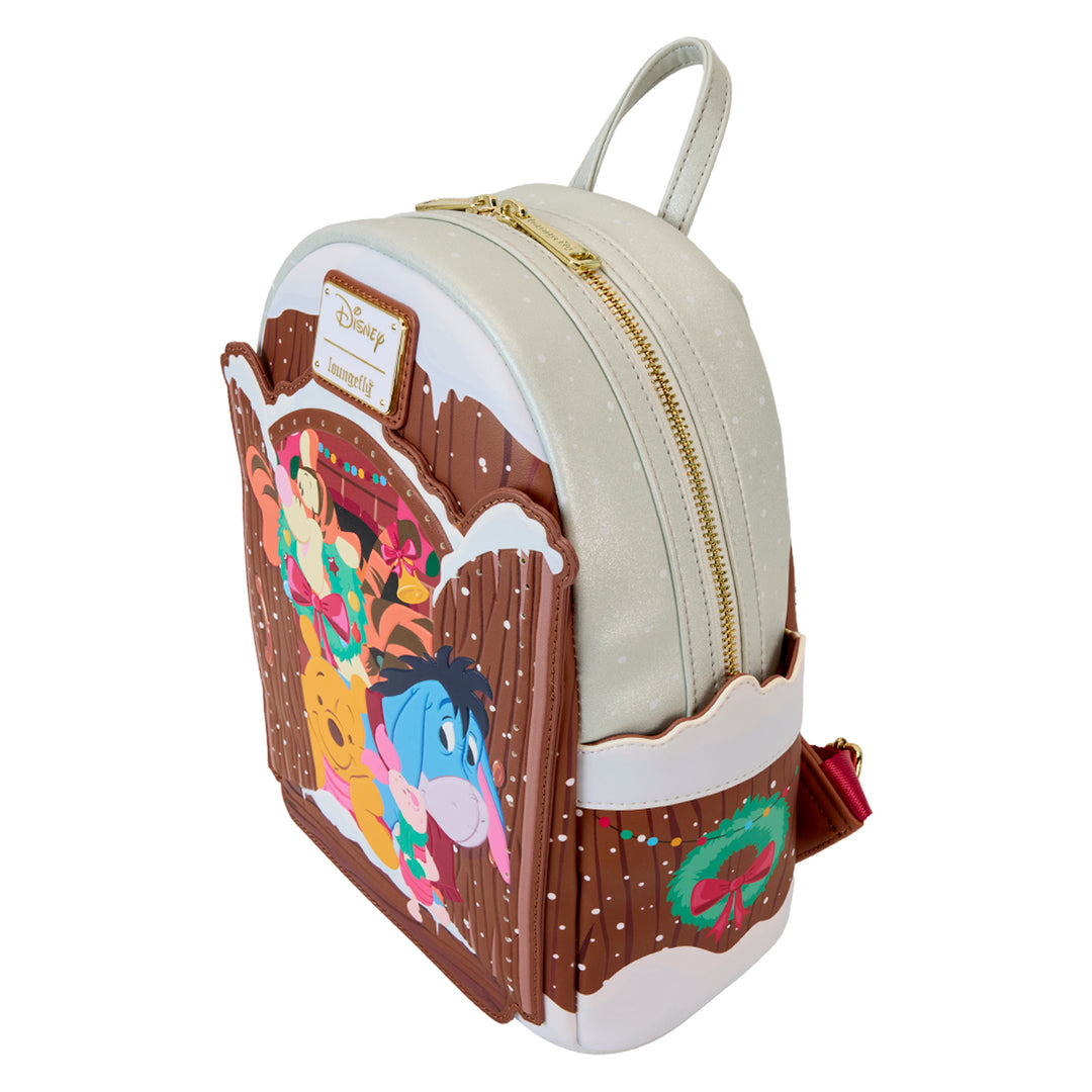 Loungefly Disney Winnie the Pooh & Friends Holiday Light-up Mini Backpack