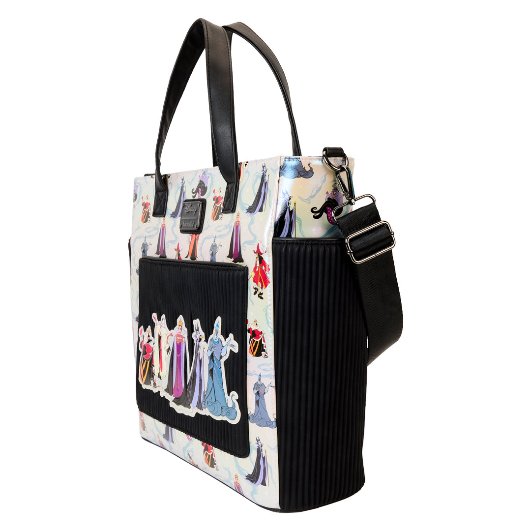 Loungefly Disney Villains Iridescent Convertible Backpack & Tote Bag