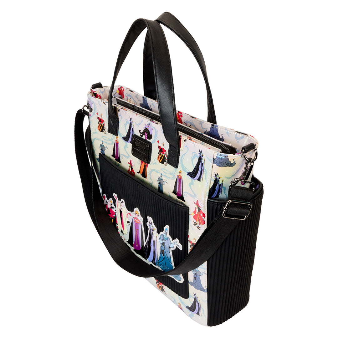 Loungefly Disney Villains Iridescent Convertible Backpack & Tote Bag