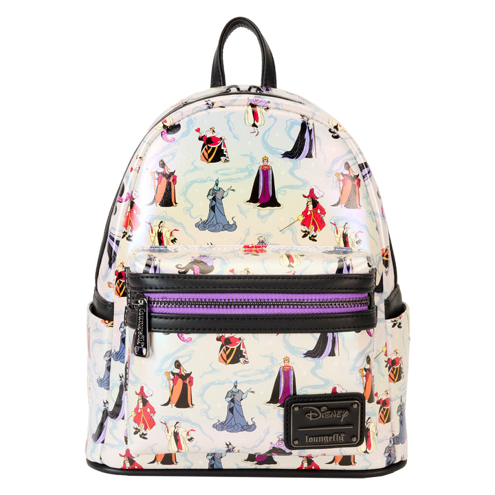 Loungefly Disney Villains Iridescent Mini Backpack