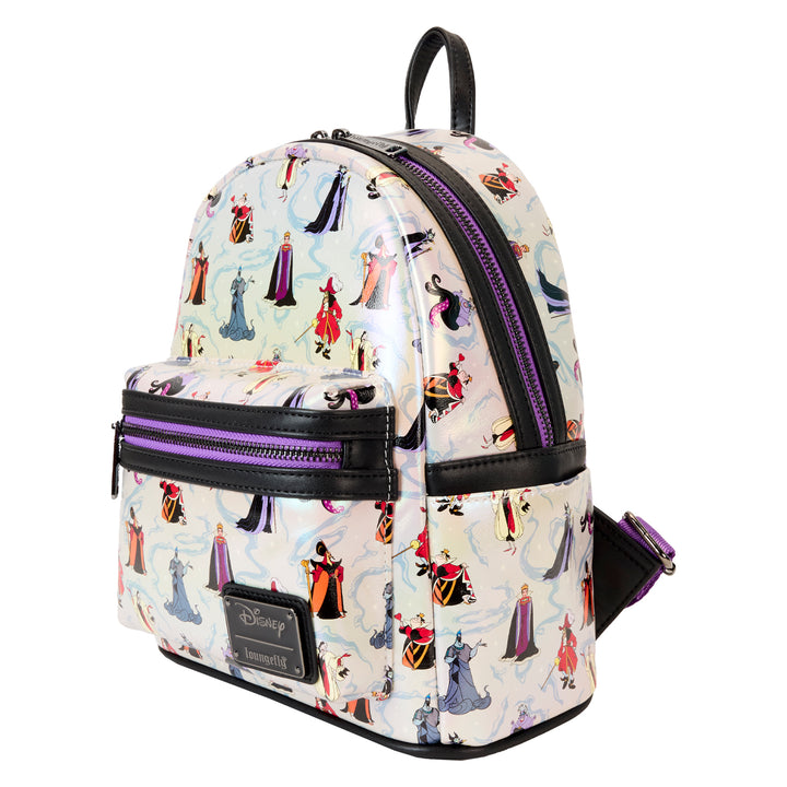 Loungefly Disney Villains Iridescent Mini Backpack