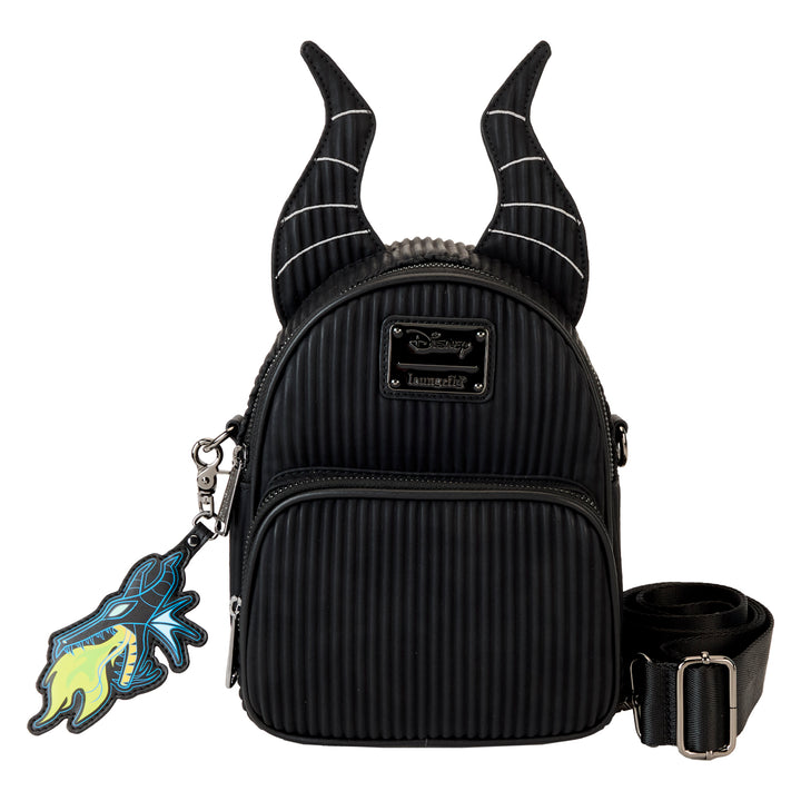 Loungefly Disney Villains Maleficent Convertible Mini Backpack