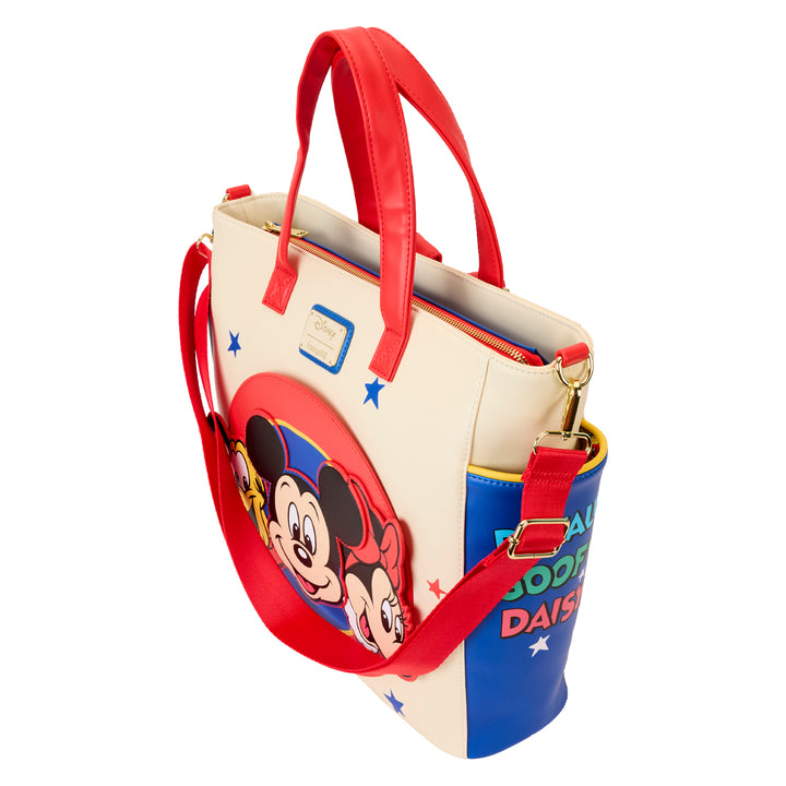 Loungefly Disney Mickey and Friends Convertible Backpack & Tote Bag