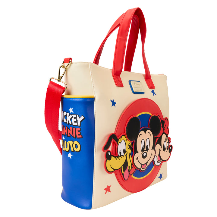 Loungefly Disney Mickey and Friends Convertible Backpack & Tote Bag