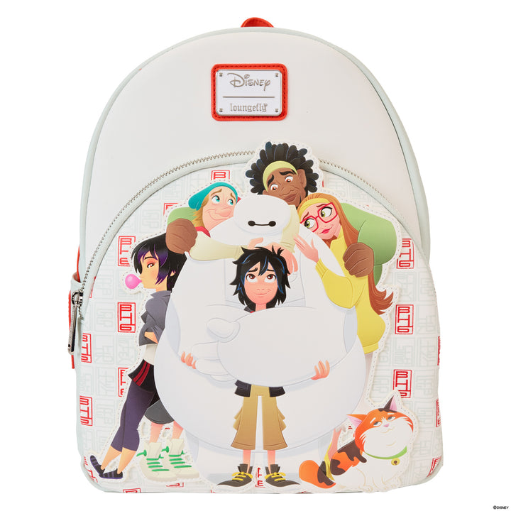 Loungefly Disney Big Hero 6 10th Anniversary Baymax Gang Mini Backpack