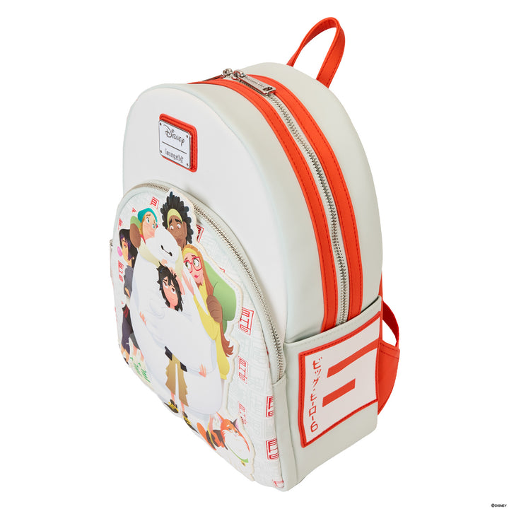 Loungefly Disney Big Hero 6 10th Anniversary Baymax Gang Mini Backpack