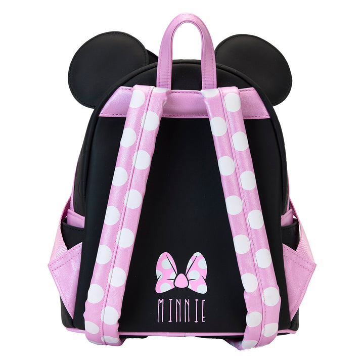 Loungefly Disney Minnie Rock the Dots Floral Mini Backpack