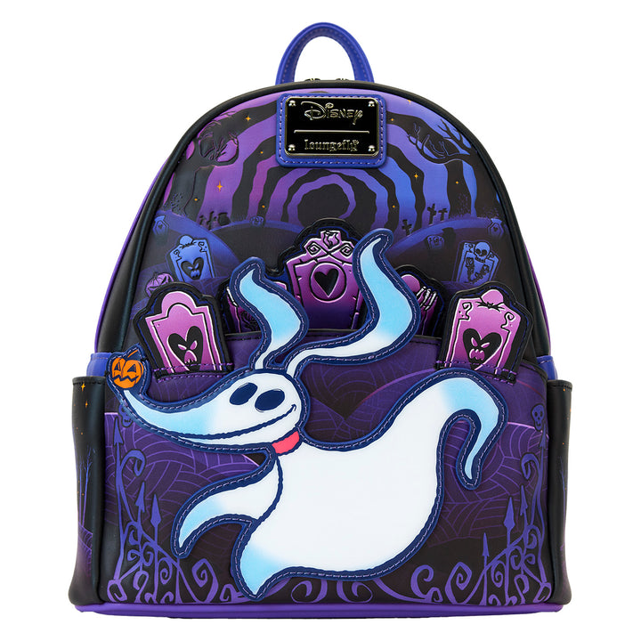 Loungefly Disney The Nightmare Before Christmas Zero Light-Up Mini Backpack