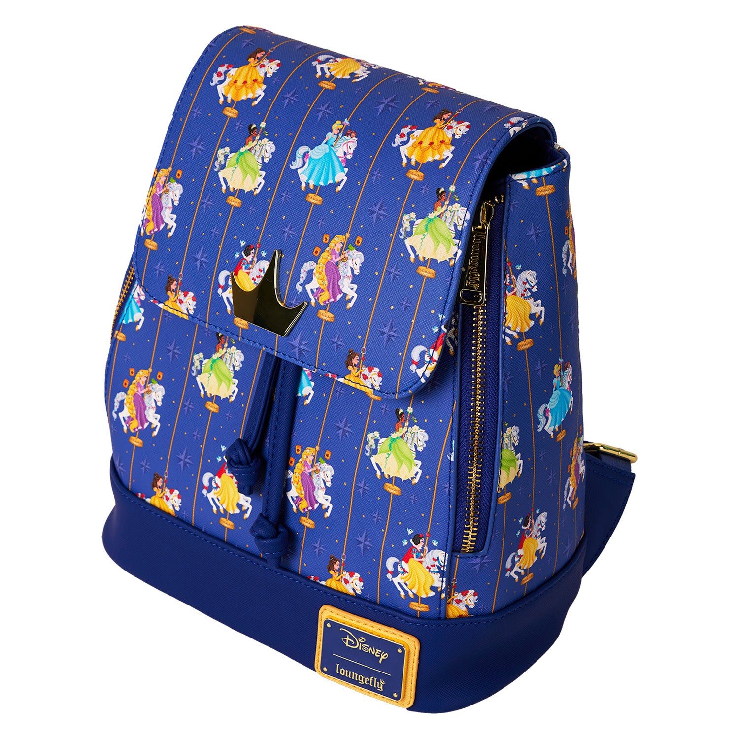 Loungefly Disney Princess Carousel Mini Backpack – Grotto Loungefly Disney Princess Carousel Mini Backpack – Grotto