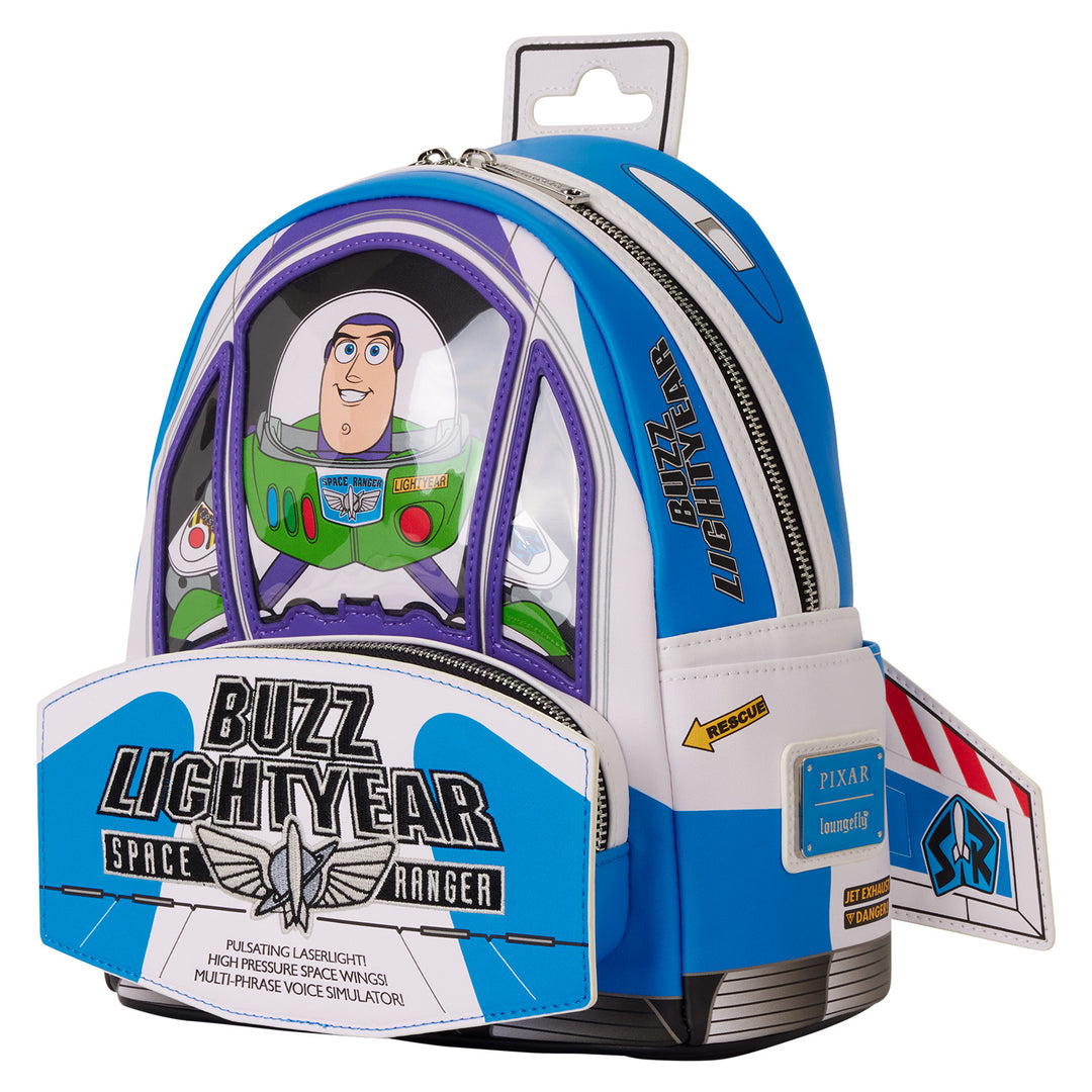 Loungefly Disney Pixar Toy Story 30th Anniversary Buzz Lightyear Glow in the Dark Mini Backpack