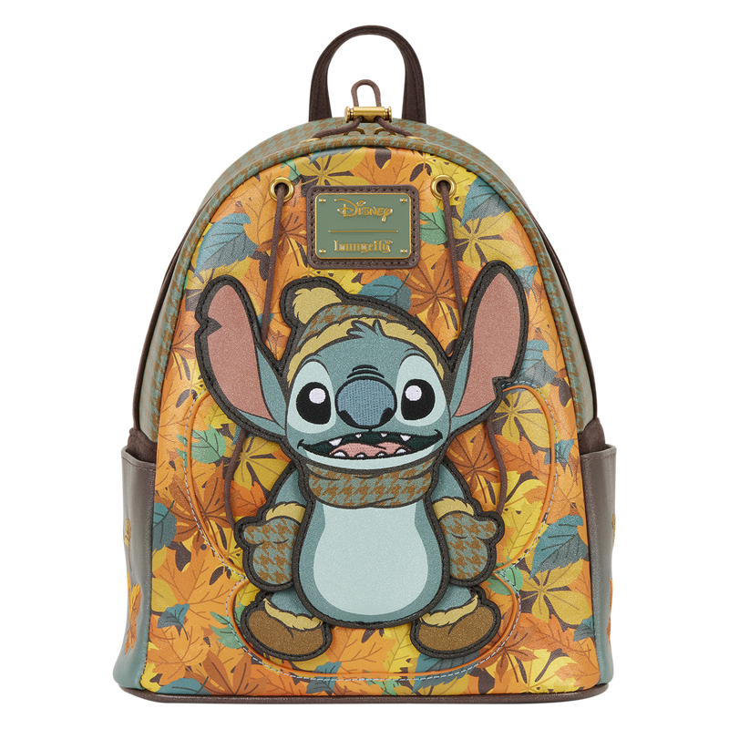 Loungefly Disney Lilo & Stitch Autumn Leaves Mini Backpack