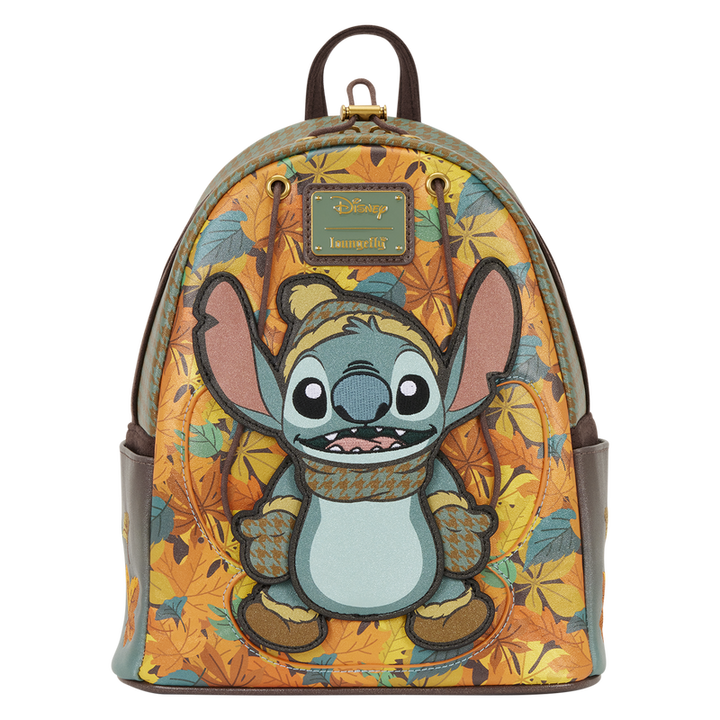 Loungefly Disney Lilo & Stitch Autumn Leaves Mini Backpack
